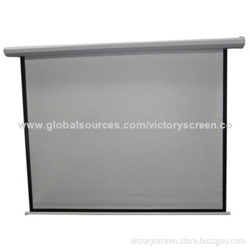 Motorized Screen with Standard RF Control, Matte White, 240* 240cm, Good-quality and Price